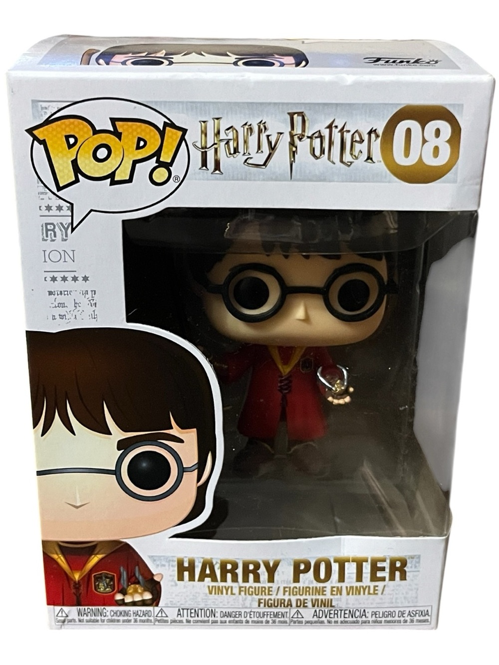 Funko POP! Harry Potter Vinyl Figure - Red Robe, Black Glasses